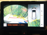 【パノラミックビューモニター】専用のカメラにより、上から見下ろしたような視点で360度クルマの周囲を確認することができます☆死角部分も確認しやすく、狭い場所での切り返しや駐車もスムーズに行えます。