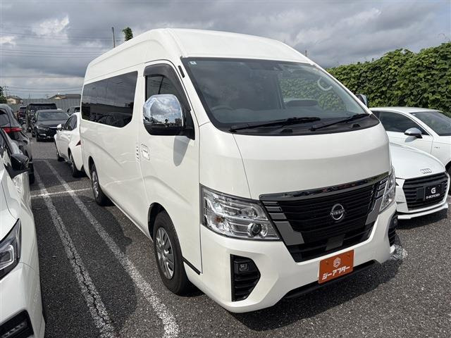 NV350キャラバンワゴン2.5 GX スーパーロング ハイルーフ 低床禁煙車 10人乗