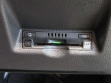 ETC車載器付きです。高速道路の料金所もスムーズに通過できます。