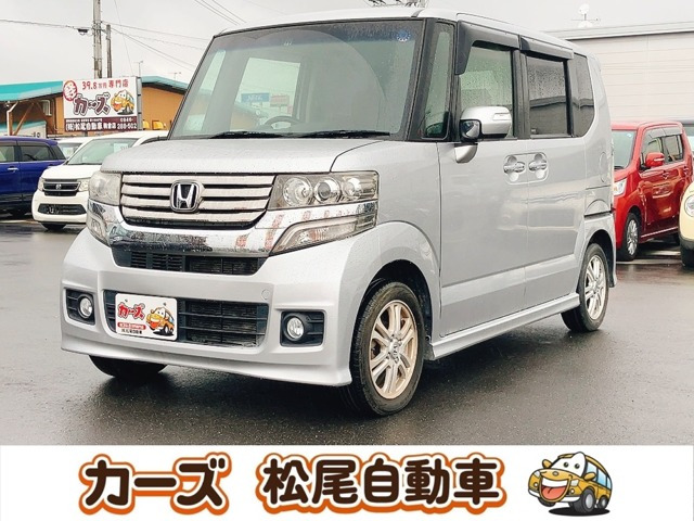 N-BOXカスタム G Lパッケージ 純正ナビ ワンセグTV DVD再生