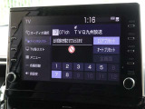 地デジ対応、フルセグデジタルTV放送が視聴できます。