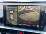 【パノラマモニター】専用のカメラにより、上から見下ろしたような視点で360度クルマの周囲を確認することができます☆死角部分も確認しやすく、狭い場所での切り返しや駐車もスムーズに行えます。