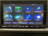 【ナビ】TV CD/DVD再生や多彩なメディアに対応したメモリーナビを装備しています。