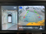 駐車が簡単になるアラウンドビューモニター!更に人を検知すると音で教えてくれるので巻き込み事故の予防にもなります。