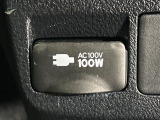 【100Wアクセサリーコンセント】消費電力100Wまでの家電が使えます。キャンプやスポーツ・アウトドアでのアクティビティはもちろん、災害・停電の際に大活躍♪