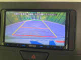 【バックカメラ】駐車時に後方がリアルタイム映像で確認できます。大型商業施設や立体駐車場での駐車時や、夜間のバック時に大活躍!運転スキルに関わらず、今や必須となった装備のひとつです!