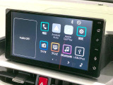 【9インチ ディスプレイオーディオ】大画面ディスプレイへお持ちのスマートフォンと連携して、ナビやbluetoothでの音楽再生が可能です♪デザインはもちろん操作性も良好!別途ナビ機能の取付可能です♪