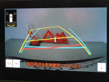 バックガイドモニターを装備しています、車庫入れもラクラクです。