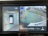 駐車が簡単になるアラウンドビューモニター!更に人を検知すると音で教えてくれるので巻き込み事故の予防にもなります。