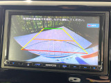 【バックカメラ】駐車時に後方がリアルタイム映像で確認できます。大型商業施設や立体駐車場での駐車時や、夜間のバック時に大活躍!運転スキルに関わらず、今や必須となった装備のひとつです!
