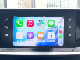 ●Apple Car Play:スマホとの有線接続で、ナビ・オーディオ再生などスマホのアプリ機能が画面でも使える便利機能です!