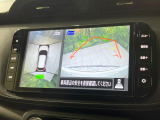 【アラウンドビューモニター】専用のカメラにより、上から見下ろしたような視点で360度クルマの周囲を確認することができます☆死角部分も確認しやすく、狭い場所での切り返しや駐車もスムーズに行えます。