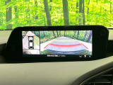 【360&deg;ビューモニター】専用のカメラにより、上から見下ろしたような視点で360度クルマの周囲を確認することができます☆死角部分も確認しやすく、狭い場所での切り返しや駐車もスムーズに行えます。