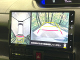 【パノラマモニター】専用のカメラにより、上から見下ろしたような視点で360度クルマの周囲を確認することができます☆死角部分も確認しやすく、狭い場所での切り返しや駐車もスムーズに行えます。