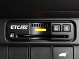 ETC車載器付きです。高速道路の料金所もスムーズに通過できます。