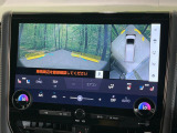 【パノラミックビューモニター】専用のカメラにより、上から見下ろしたような視点で360度クルマの周囲を確認することができます☆死角部分も確認しやすく、狭い場所での切り返しや駐車もスムーズに行えます。