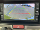 バックモニター付きで、夜道の車庫入れも安心してできます。