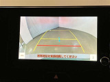 バックギアに入れると、このように後方が映し出されます!最終確認はご自身の目と耳で必ず行ってください!安全第一で!