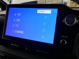 【オーディオ選択画面】AM/FMの切替や、交通情報もこちらの画面から選択できます。