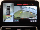 車両を上から見たような映像を映し出すパノラミックビューモニター付きです。