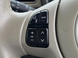 【ステアリングスイッチ】運転中、前方から目線をそらすことなく、オーディオ等の操作が可能な便利機能!安心&快適なドライブを演出してくれます♪