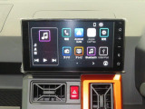9インチスマホ連携ディスプレイオーディオです。バックカメラも付いて車庫入れ・駐車も安心です。Bluetooth対応機器を登録して音楽を楽しんだりハンズフリー通話が出来て便利です。