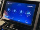 Bluetooth対応オーディオ、地デジ、DVD、CDなどのオーディオ機能がついています!