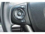 オーディオの音量調節が可能です!ハンドルにスイッチがついているので、運転中で目線を下げずに気軽にできちゃいます♪