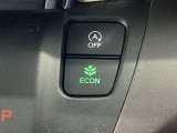 ★ECONスイッチ★ エコドライブを加速しよう!スイッチをONにすると、運転の仕方によるロスを抑え込み燃費をよくするようクルマが頑張ります(*^ー^*)燃費向上にチャレンジ♪