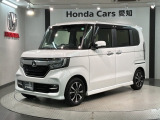 全国納車可 第三者機関証明書付 タバコ臭あり 最長5年保証 ワンオ-ナ- ナビVXM-194VFi TV Rカメラ BTオ-ディオ DVDドラレコ装備のN-BOXカスタム G・Lホンダセンシング入庫!