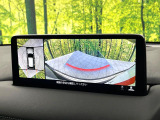 【360&deg;ビューモニター】専用のカメラにより、上から見下ろしたような視点で360度クルマの周囲を確認することができます☆死角部分も確認しやすく、狭い場所での切り返しや駐車もスムーズに行えます。