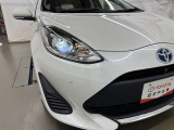 LEDヘッドライトです。デザイン性がよくとても明るいので、夜間の走行や悪天候でも安心です。しかも長寿命!