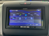【オーディオ機能】ナビに一体のオーディオは、ワンセグTVの他にCDプレーヤーを装備♪もちろんFM/AMラジオもお聞きいただけますよ♪