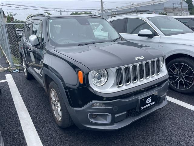 レネゲード リミテッド 禁煙車 黒革温シート