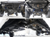 足回りは防錆加工も可能です!!リフレッシュも兼ねて、リーフやショックアブソーバーの交換も可能です!