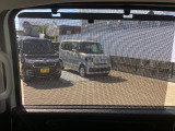 サンシェードがあるので快適ですね!