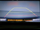 狭い駐車場や立体駐車場などもリアルに映るバックガイドモニター付でラクラク駐車♪