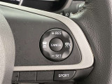 前方の車との車間を設定し、スピードを上げたり緩めたりを自動で行ってくれる追尾式の「レーダークルーズ」。上級装備の一つです!高級車にしかつかない嬉しい機能です。