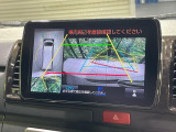 【パノラミックビューモニター】専用のカメラにより、上から見下ろしたような視点で360度クルマの周囲を確認することができます☆死角部分も確認しやすく、狭い場所での切り返しや駐車もスムーズに行えます。