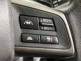 【全車速追従機能付クルーズコントロール】高速道路での長距離走行が楽に!!自動で速度を保つクルーズコントロールが、衝突軽減システムと連携し、前方の車両を感知して車間を保つように速度調節してくれます!!