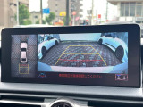 【パノラミックビューモニター】専用のカメラにより、上から見下ろしたような視点で360度クルマの周囲を確認することができます☆死角部分も確認しやすく、狭い場所での切り返しや駐車もスムーズに行えます。