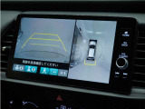 ◆全周囲カメラシステム◆運転席から見えにくい後方などをナビ画面で確認でき運転を支援するシステムです!
