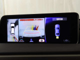 車両周辺の安全確認をするパノラミックビューモニター