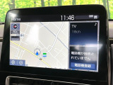 【10.5インチナビ】高級感とインパクトのある大画面ナビを装備。各種オーディオ操作はもちろん、スマホ連携もできる利便性の高いナビです♪
