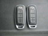 スライドドアの開閉も可能なインテリkey は2本