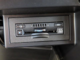 ETC車載器付きです。高速道路の料金所もスムーズに通過できます。