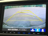 【バックカメラ】駐車時に後方がリアルタイム映像で確認できます。大型商業施設や立体駐車場での駐車時や、夜間のバック時に大活躍!運転スキルに関わらず、今や必須となった装備のひとつです!