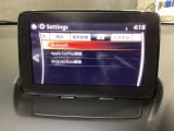 Apple Carplay・Android Auto対応!マツダ コネクト(コマンダーコントロール)でスマートフォンを操作して、通話、音楽を聴いたり、マップで目的地を調べることができます。