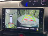 【パノラマモニター】専用のカメラにより、上から見下ろしたような視点で360度クルマの周囲を確認することができます☆死角部分も確認しやすく、狭い場所での切り返しや駐車もスムーズに行えます。