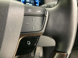 前方の車との車間を設定し、スピードを上げたり緩めたりを自動で行ってくれる追尾式の「レーダークルーズ」。上級装備の一つです!高級車にしかつかない嬉しい機能です。